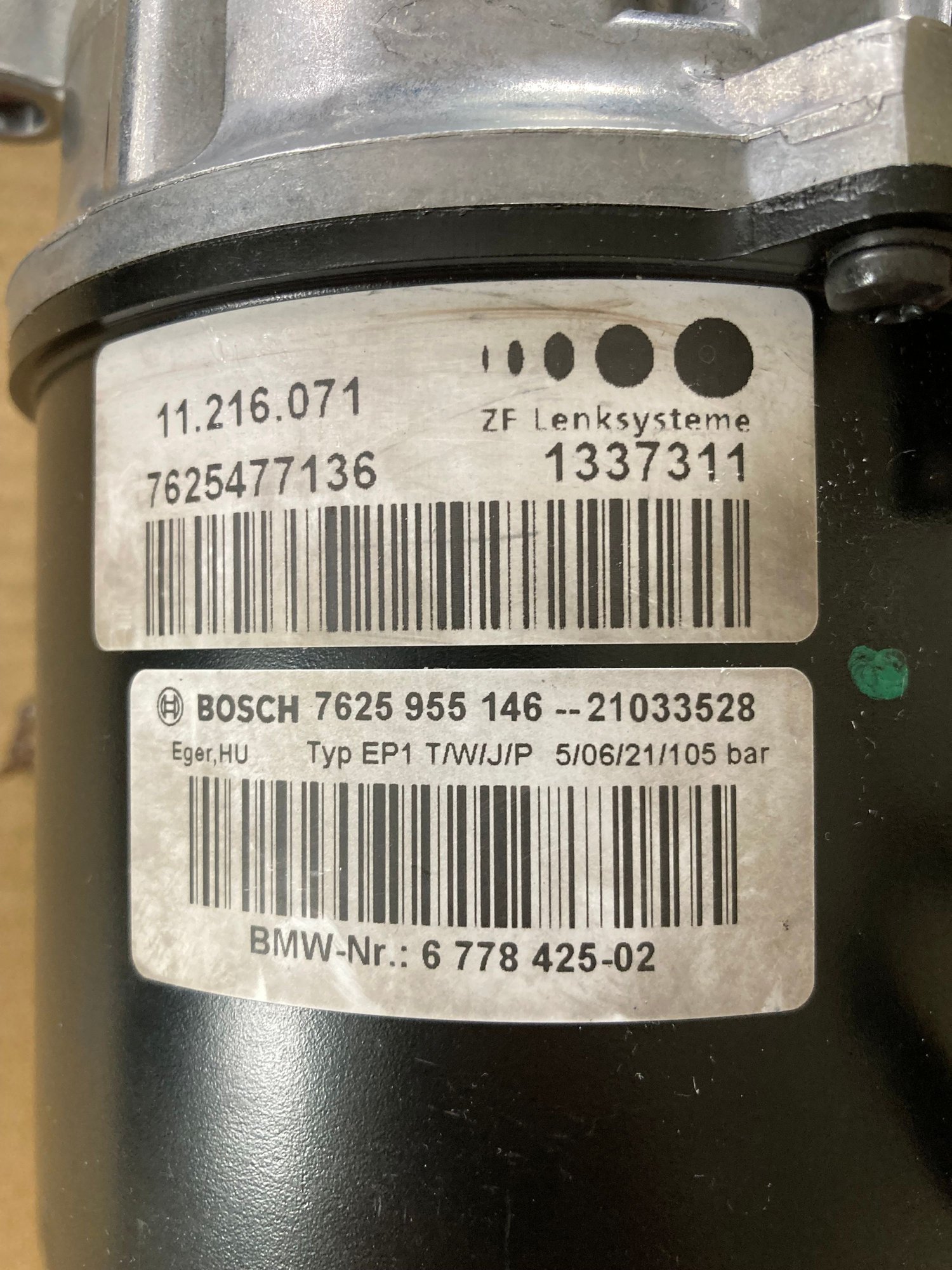 Steering/Suspension - NEW OEM Bosch/ZF Power Steering pump R50/52/53 - New - 2002 to 2008 Mini Cooper - Brockton, MA 02302, United States