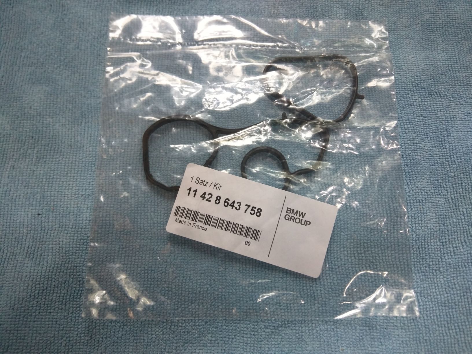 FS Oil Filter Housing Gasket Set 11428643758 Genuine Mini North