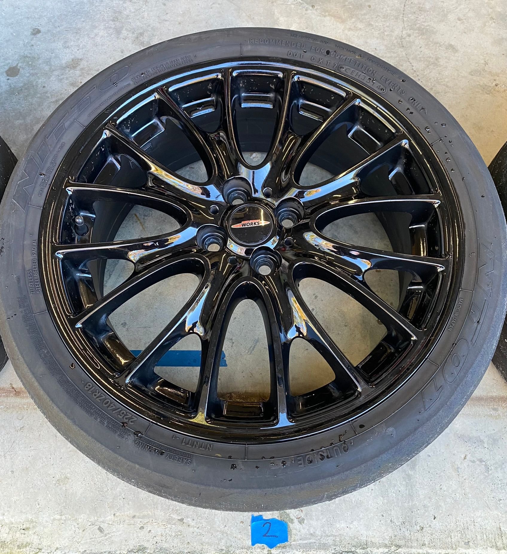 Wheels and Tires/Axles - R113 JCW Cross Spoke wheels - 4x100 18x7 ET52 - Ronal for Mini - Used - 2000 to 2012 Any Make All Models - College Park, MD 20740, United States