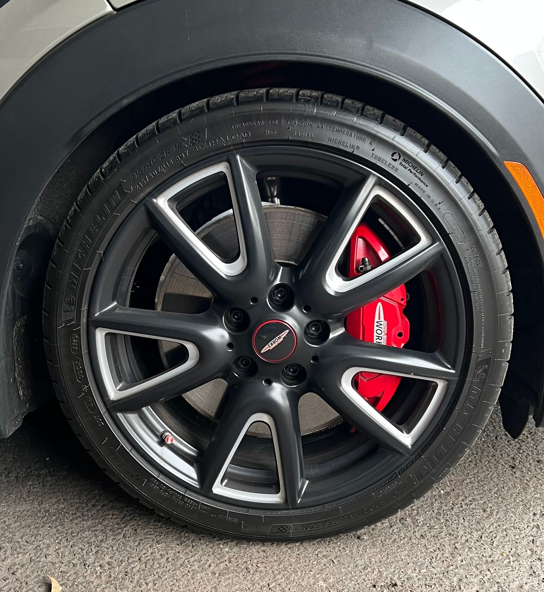 Wheels and Tires/Axles - Mini Cooper F56 JCW Style 534 Matte Black OEM Wheels/Tires - Used - 2014 to 2022 Mini F56: Mini Hatch/Hardtop - Manalapan, NJ 07726, United States