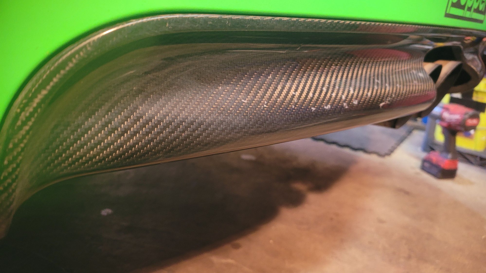 Exterior Body Parts - R56 oem jcw carbonfiber rear bumper trim - Used - All Years  All Models - Oakcreek, WI 53154, United States