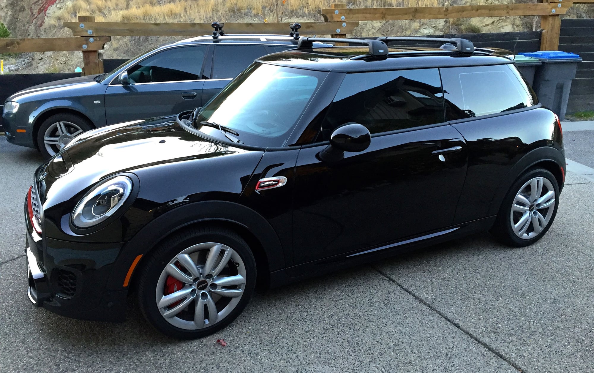 JCW Black cars look better in the shade... - North American Motoring