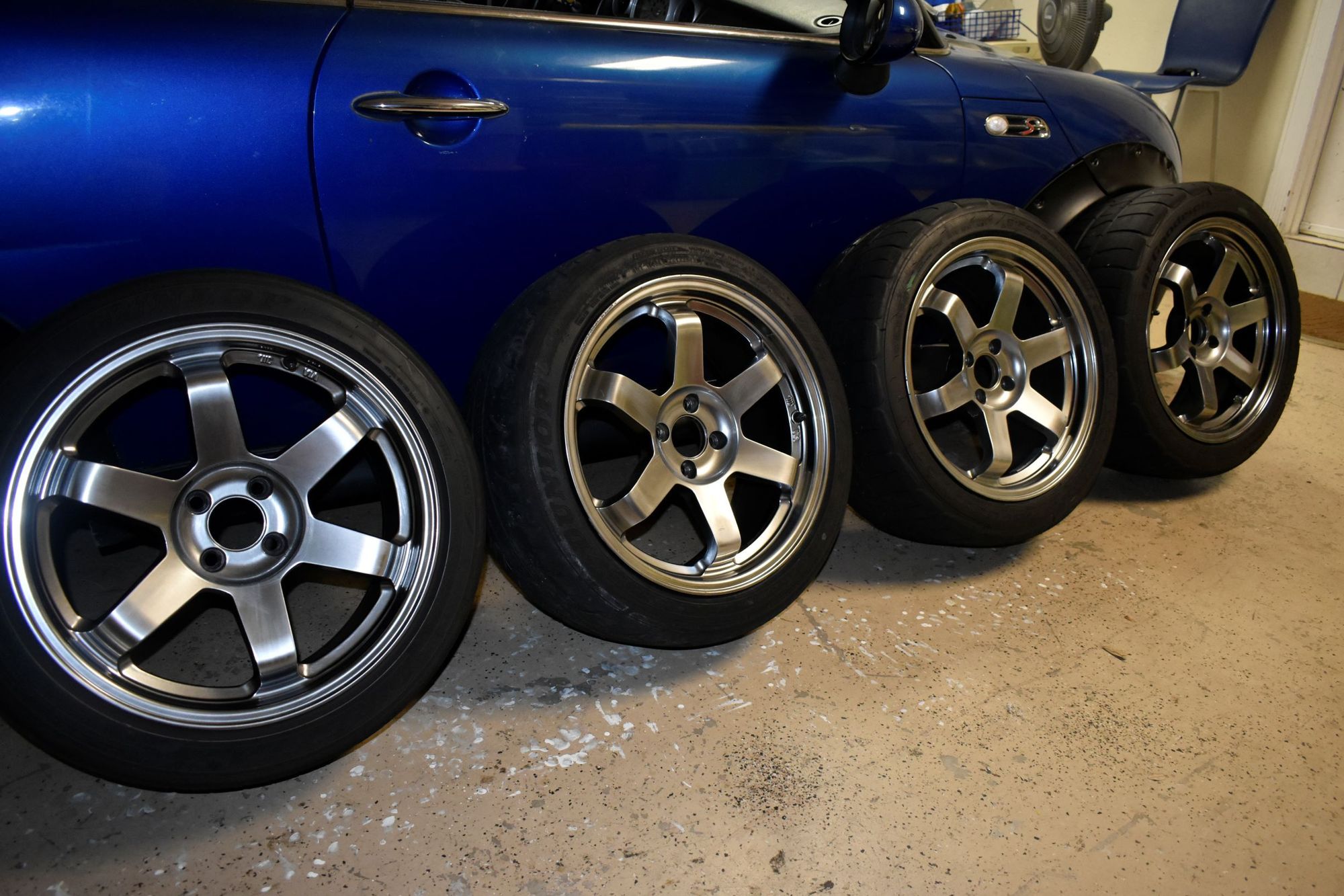 Wheels and Tires/Axles - 17 x 8 R53 wheels in Miami can ship - Used - 2004 to 2006 Mini R53: "Mk I" Mini Cooper S - 2004 to 2008 Mini R52: "Mk I" Mini Convertible - Palmetto Bay, FL 33157, United States