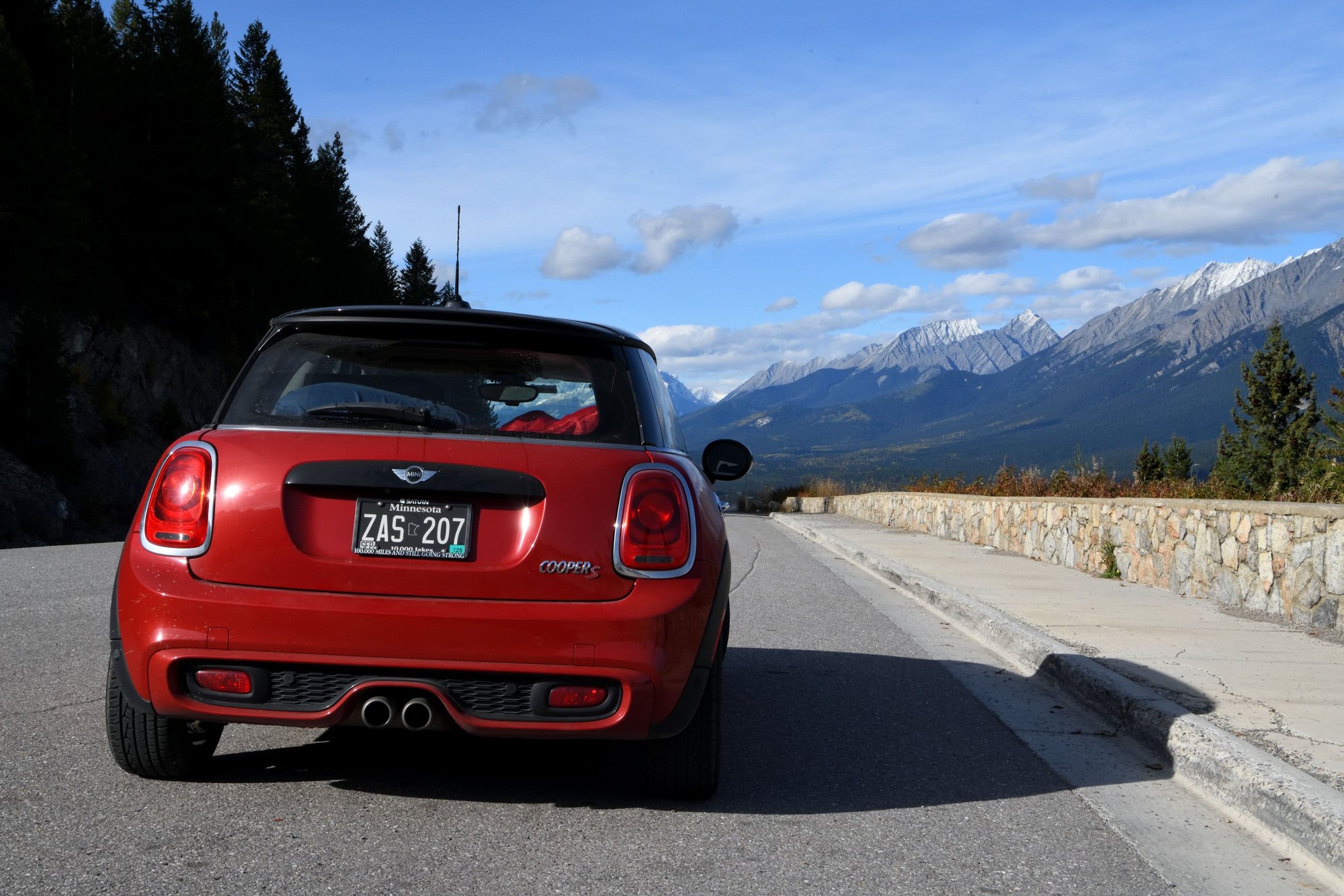 On the way to Banff