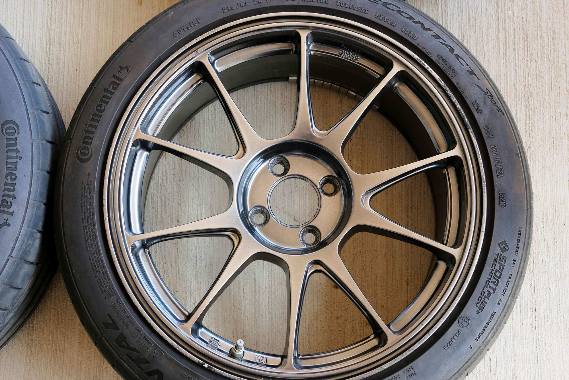 2011 Mini R56: "Mk II" Mini Hatch/Hardtop range - Rota Titan 17x8 +40 Wheels and Continental ExtremeContact Sport Tires - Wheels and Tires/Axles - $600 - Fresno, CA 93727, United States