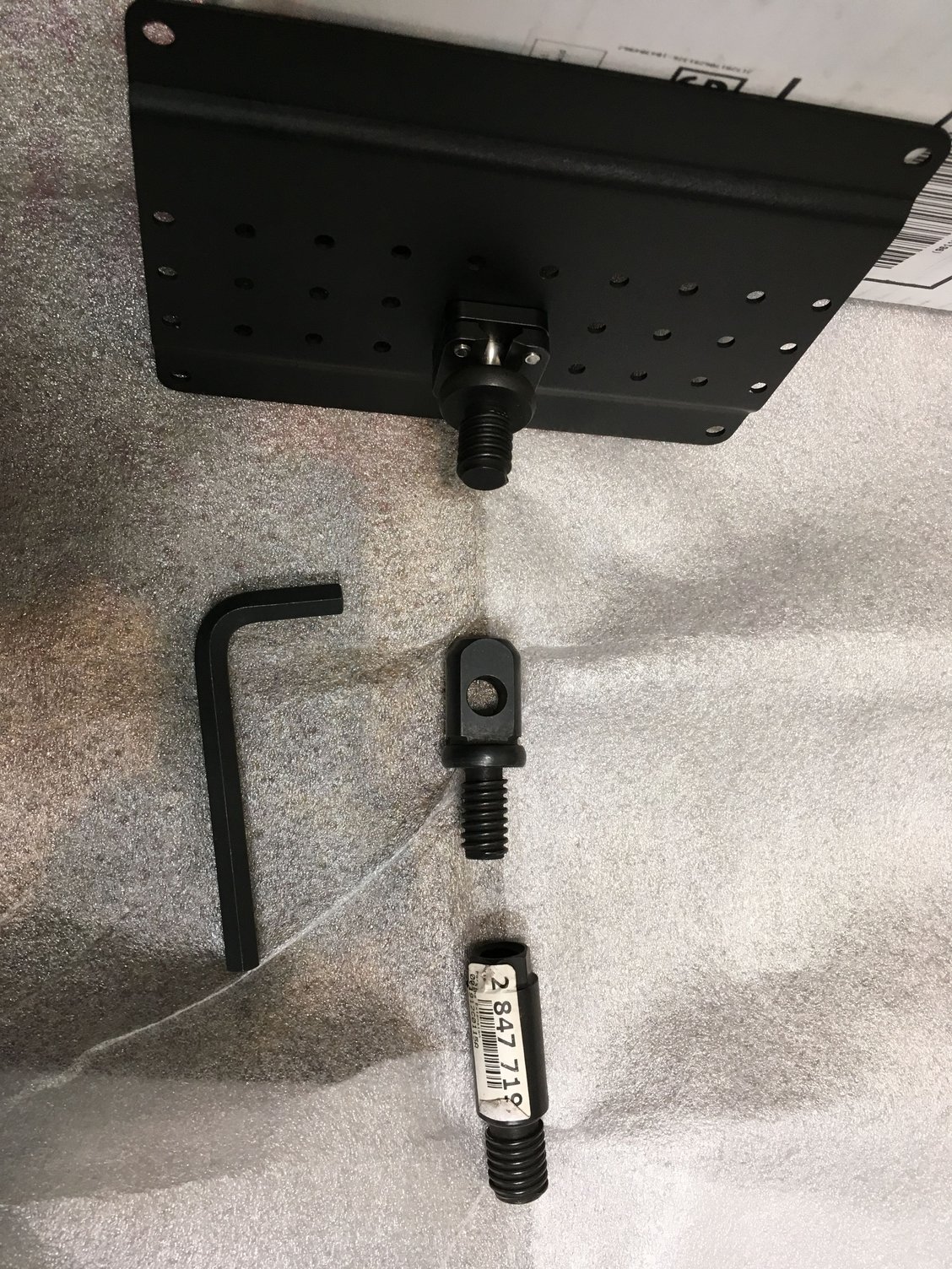 F55/F56 Tow Hook License Plate mount for 2018s North American Motoring