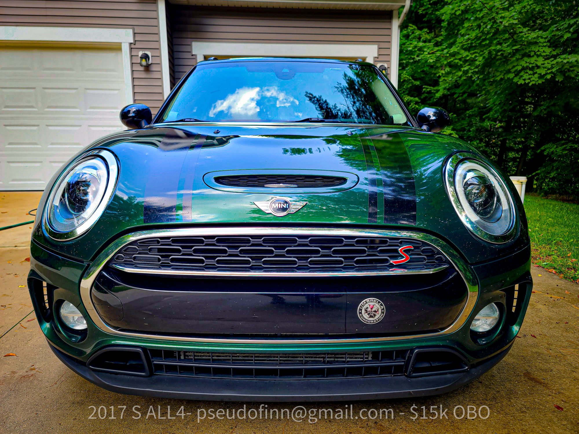 2017 Mini F54: Mini Clubman - 2017 MINI Clubman S ALL4, British Racing Green, loaded, manual transmission - Used - VIN WMWLU5C36H2F24547 - 105,000 Miles - 4 cyl - AWD - Manual - Wagon - Other - Rockford, MI 49341, United States