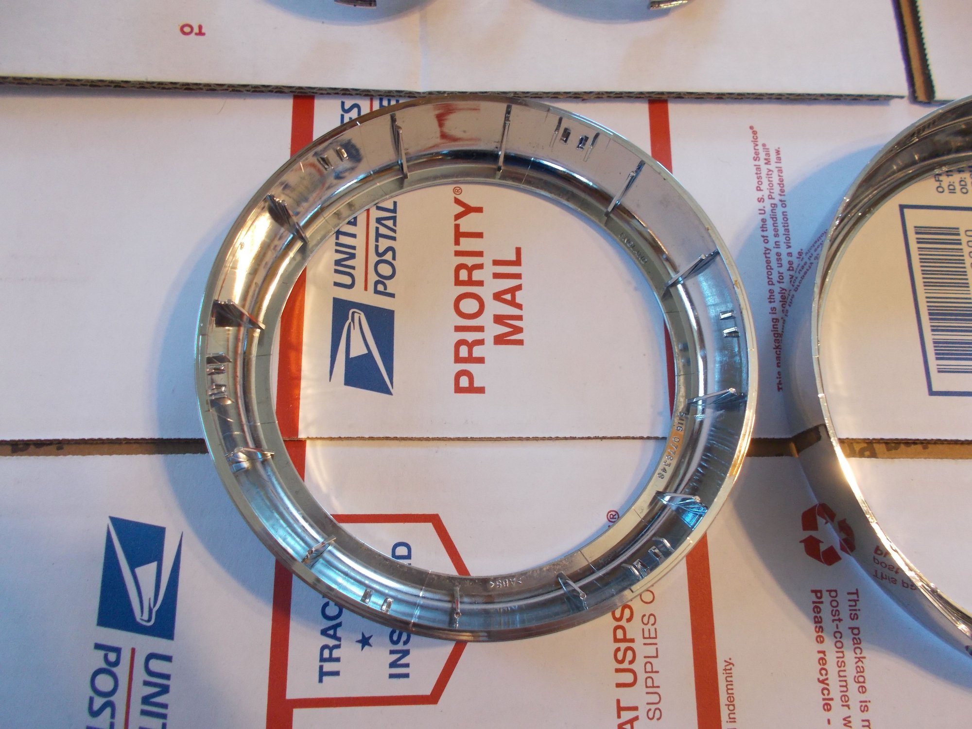 Interior/Upholstery - 2002-2006 MINI Cooper Chrome Trim Rings. - Used - 2002 to 2006 Mini R53: "Mk I" Mini Cooper S - Bryan, OH 43506, United States