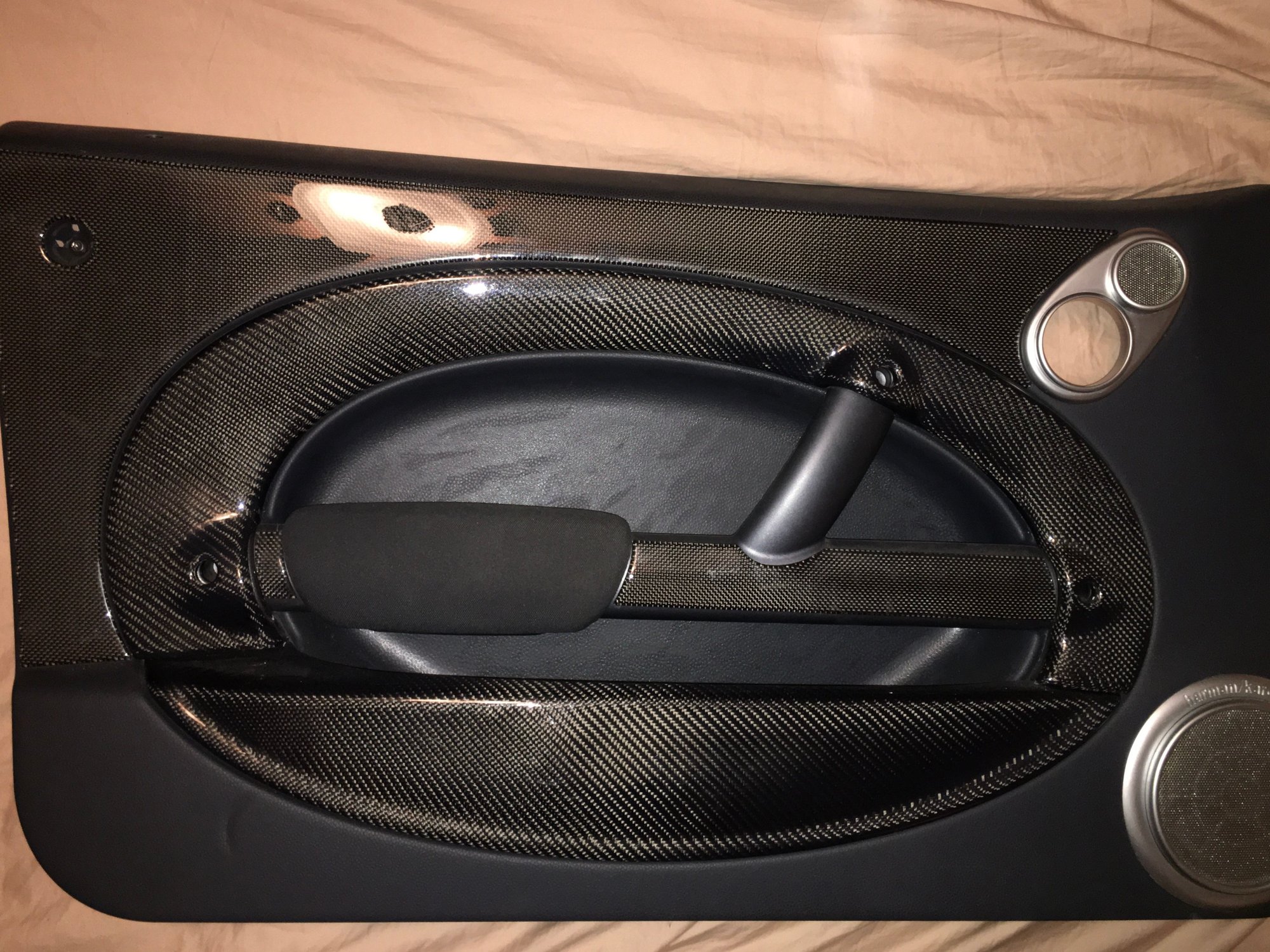 Accessories - Gen 1 door cards with carbon fiber - Used - 2001 to 2006 Mini Cooper - Chicago, IL 60047, United States