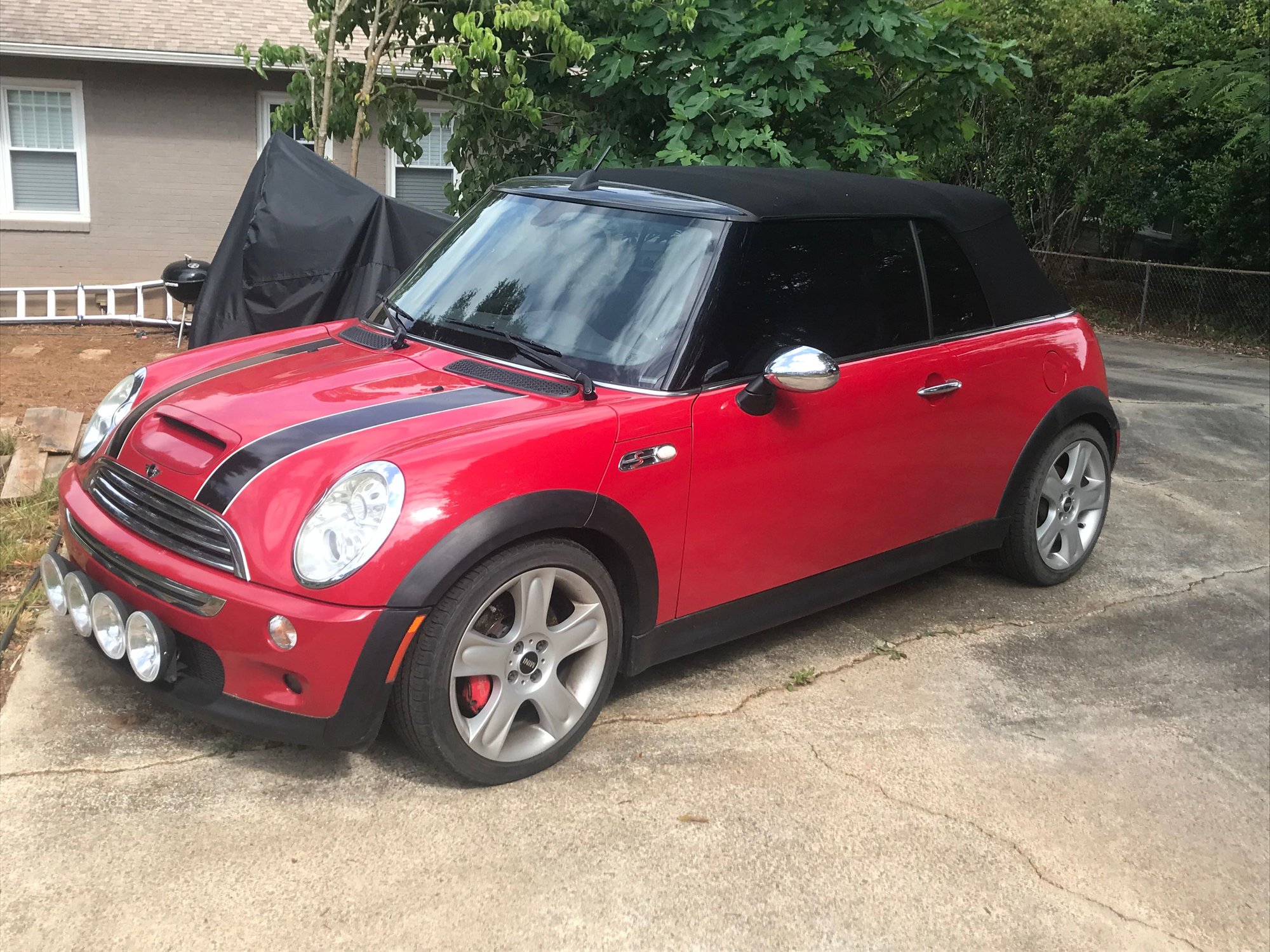 2007 Mini R52: "Mk I" Mini Convertible - 2007 Mini Cooper S Convertible R52 in South Carolina ~ $8000 - Used - VIN WMWRH33597TL94466 - 93,100 Miles - 4 cyl - 2WD - Automatic - Convertible - Red - Greenville, SC 29609, United States