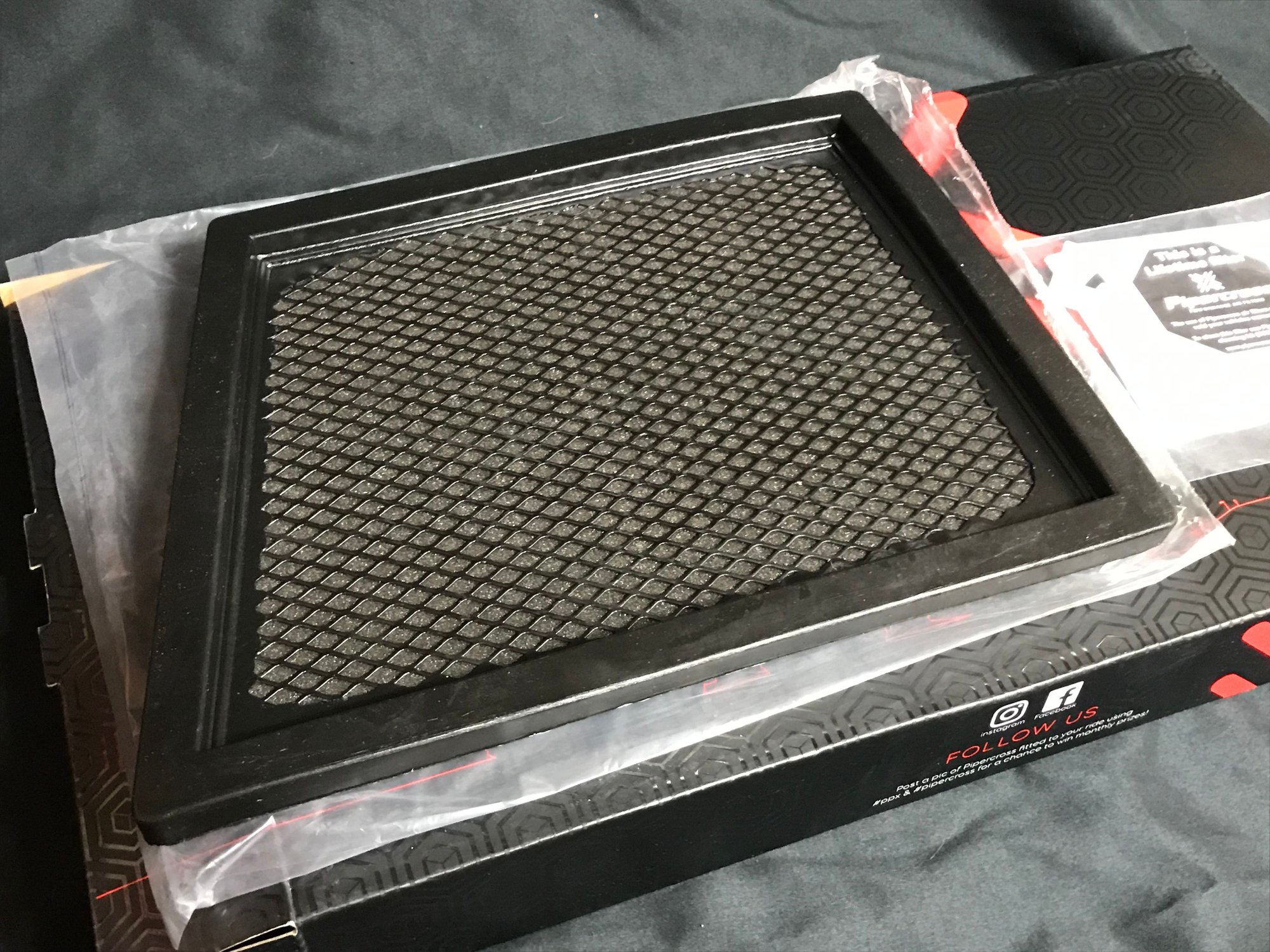 FS Pipercross Performance Drop In Air Filter for F56 F55 Mini Cooper