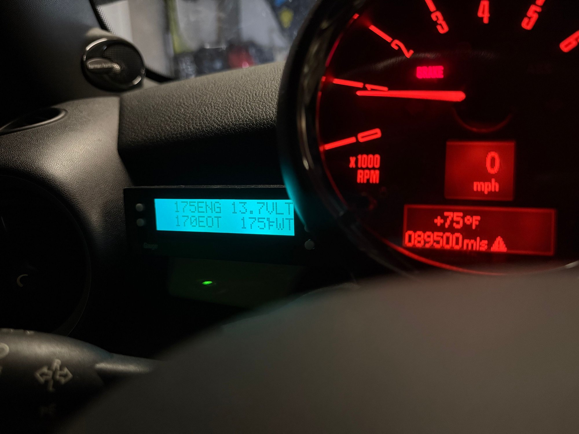 This is after driving car around for 10 minutes last night. I have a Manic tune, so the attempts are even lower than normal. 