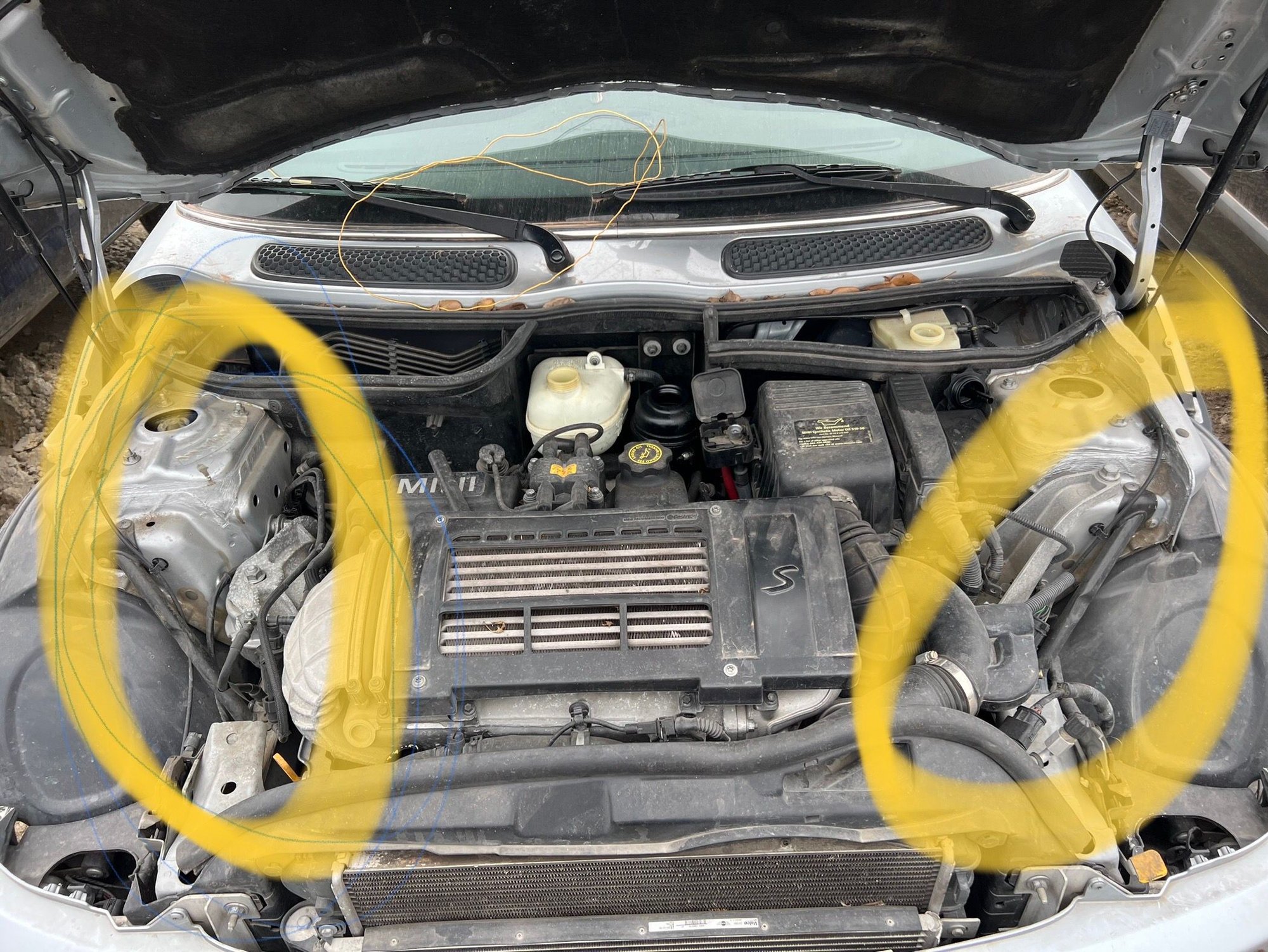 Miscellaneous - Mini cabrio r52 right & left diagonal rod supports 51617123516 51617123515 - Used - 2002 to 2008 Mini Cooper - Austin, TX 78738, United States