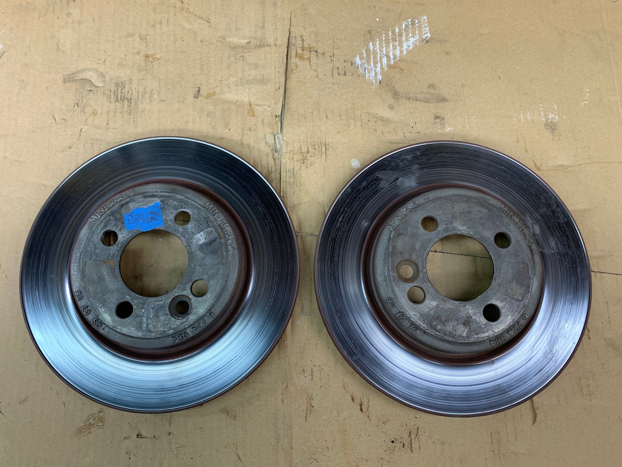Brakes - r53 front brake rotors - Used - -1 to 2026  All Models - Lake Oswego, OR 97035, United States