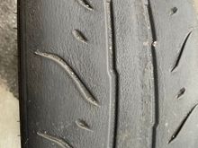 Front left tire