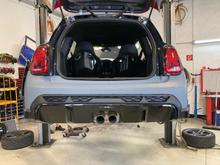 lightweight titanium exhaust
