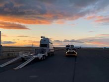 we arrived in the late afternoon the day before