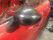 Side view mirror caps.