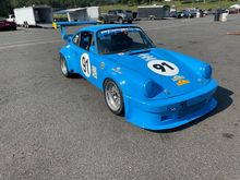 Classic old Porsche