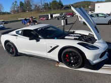 Engine from Corvette racing and an idle with more lope to it than a 3 legged horse 