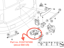 MINI Clubman R55 Cooper S – Bodywork – Trunk lid – Closing system, splitdoor.png]