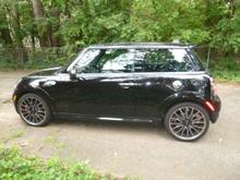 Car with JCW Wheels