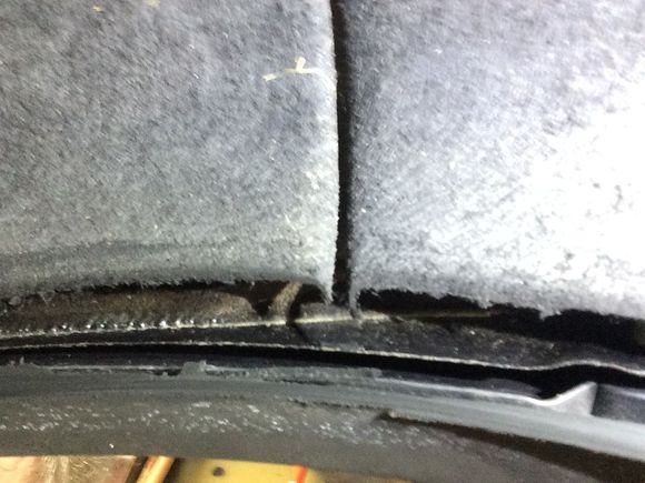 Getting close to the metal lip