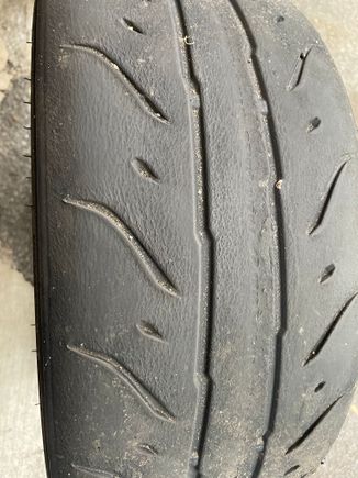 Front left tire