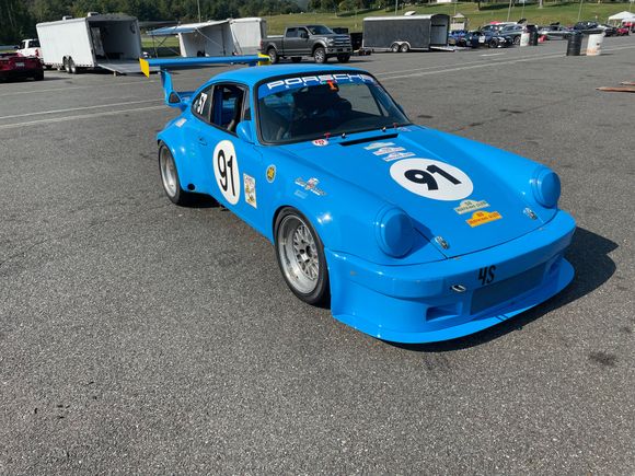 Classic old Porsche