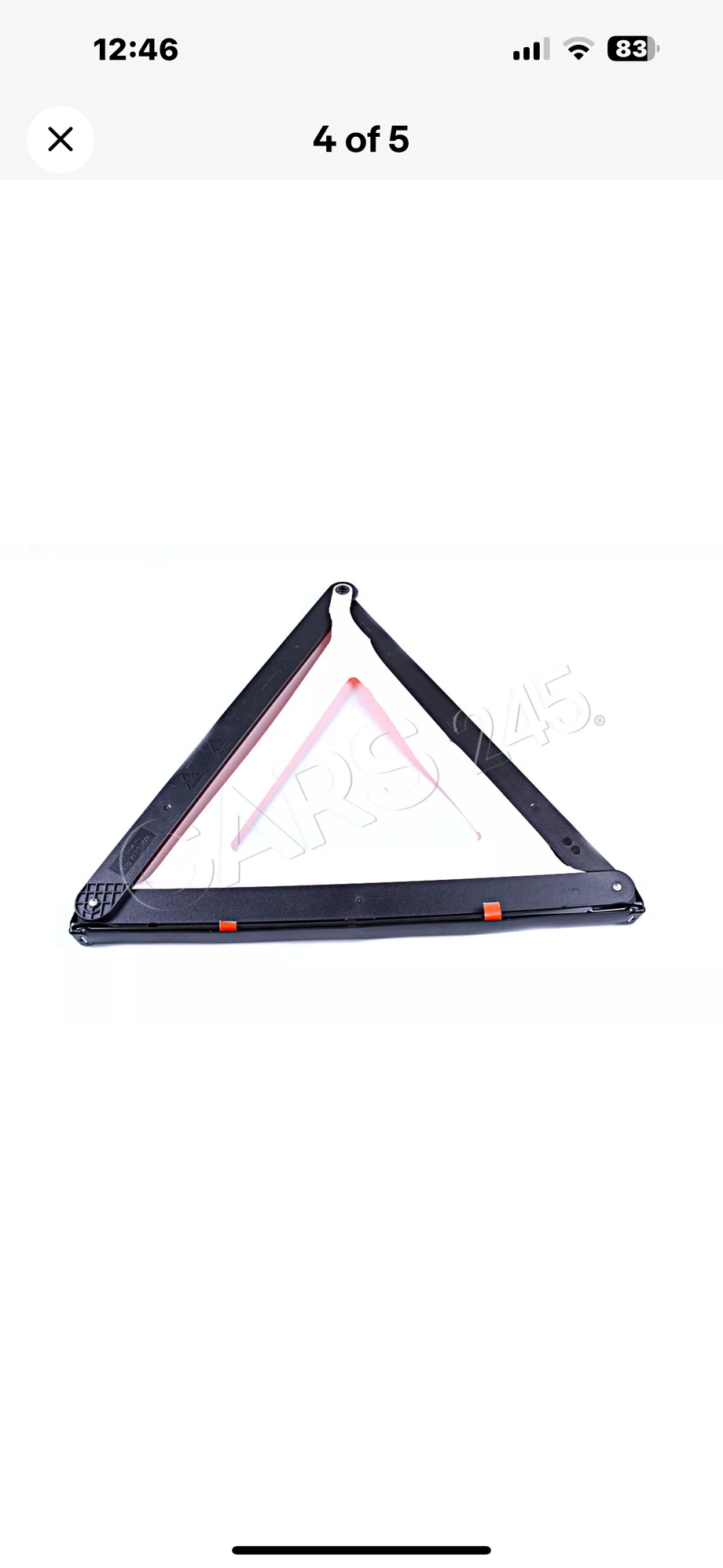Accessories - Genuine BMW/MINI Emergency Safety Warning Triangle + Case 71606770487 - New - 2002 to 2024 Mini Cooper - Cedar Park, TX 78641, United States