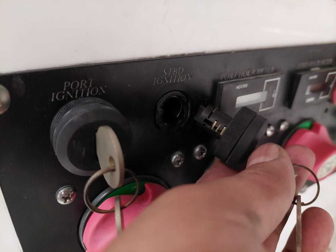 Broken ignition switch