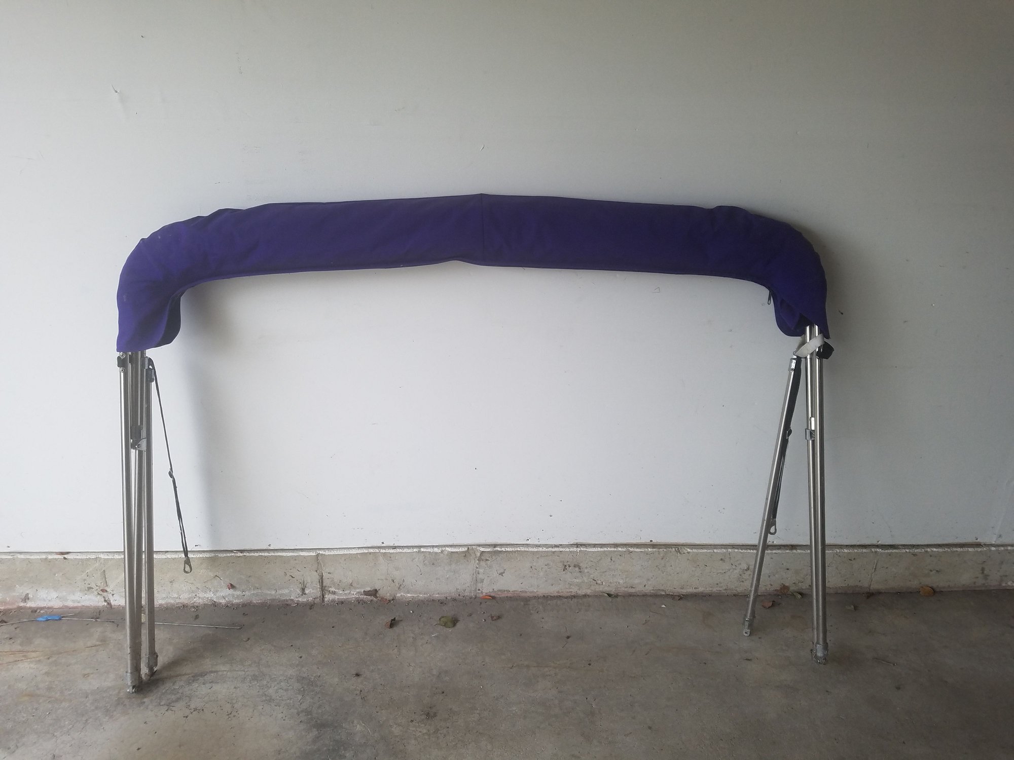 Baja 36/33 Outlaw Bimini top and V Berth mattress cover