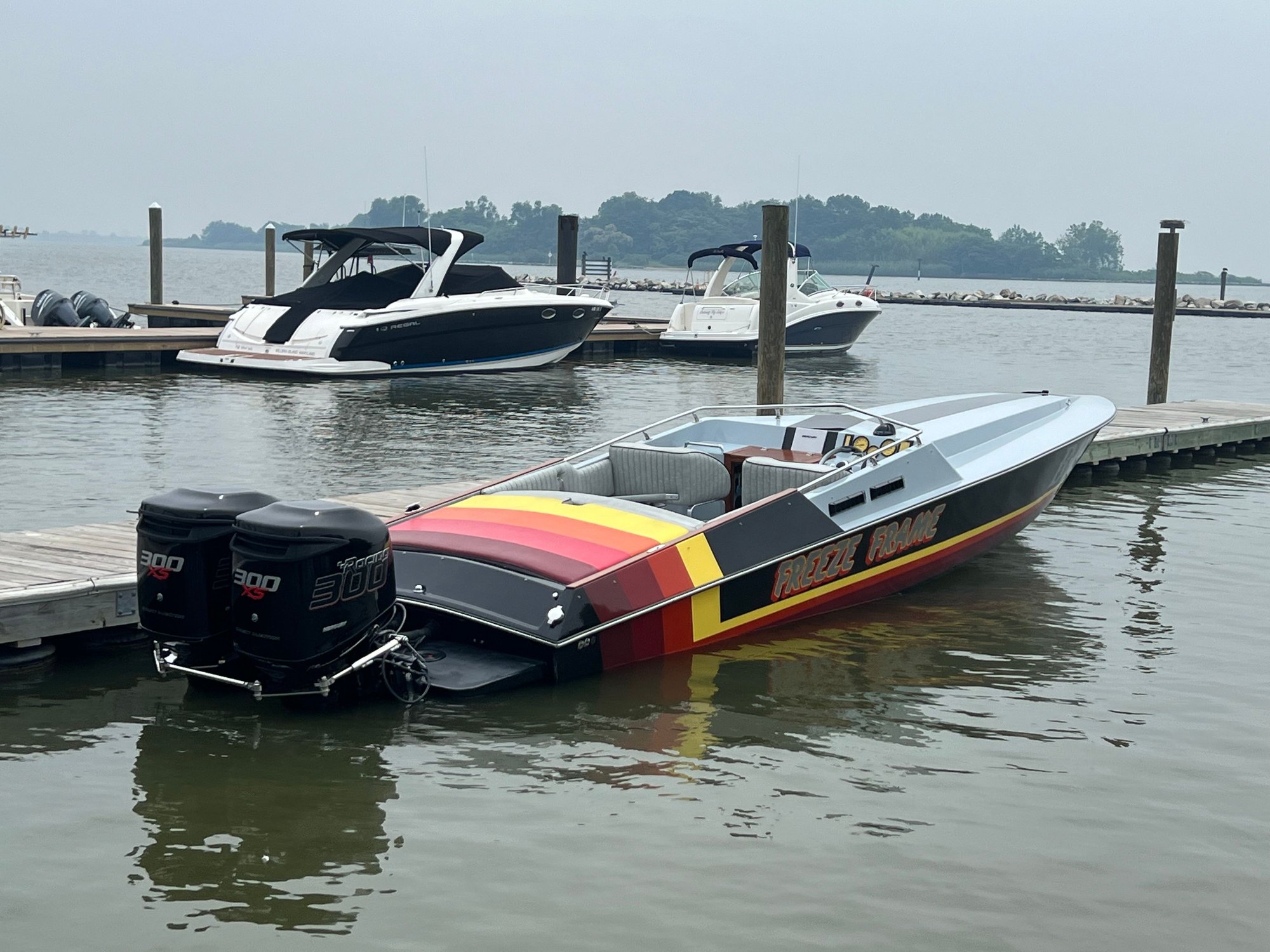 Jackplates mounted and got to run it Saturday testing props�totally different animal�going to take a bit to dial it in. Runs great.  