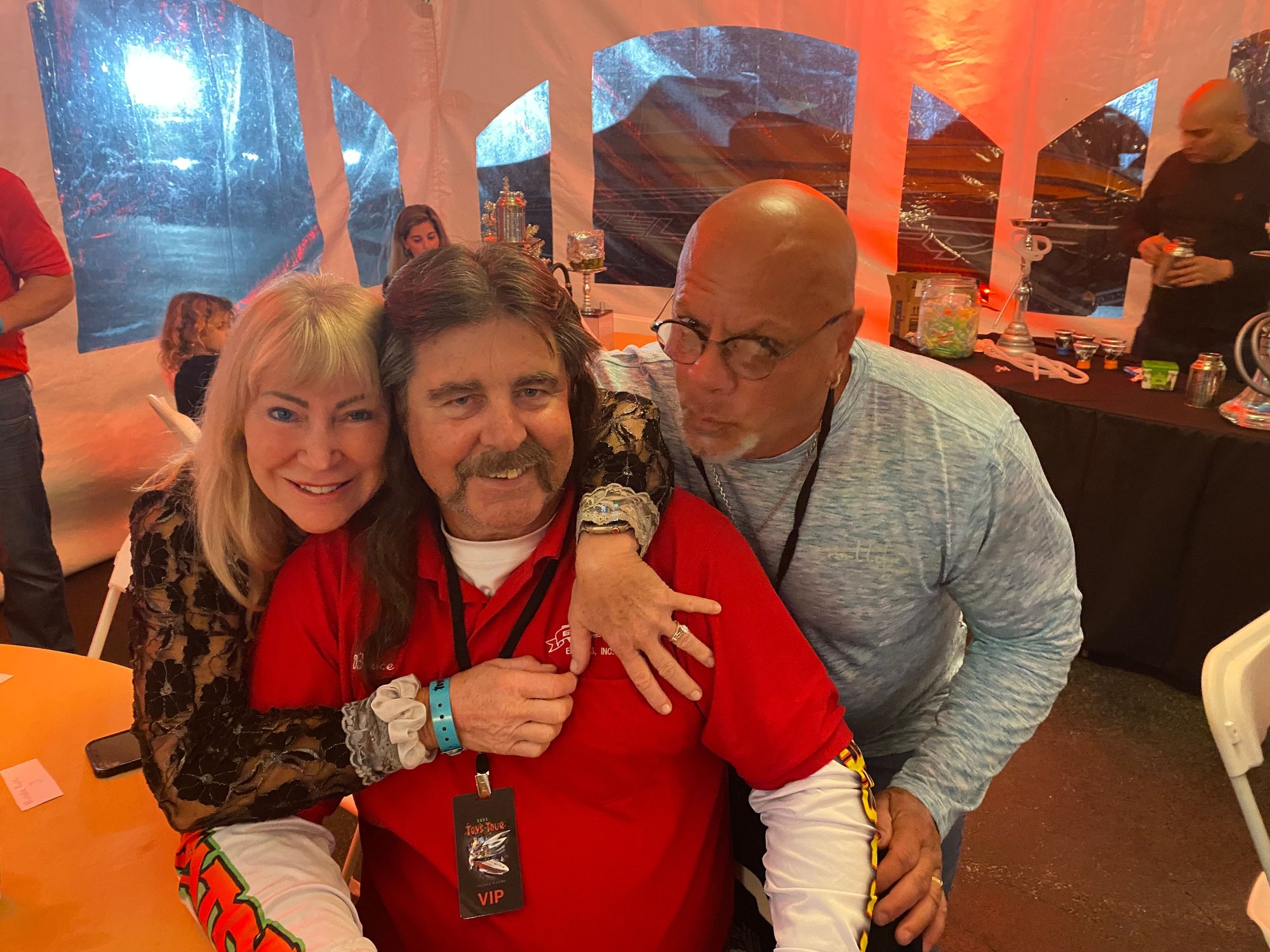 Bruce Baker of Express engines. At a loss for words we have lost