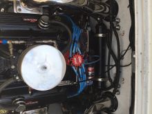 The engine they came off of last night. 