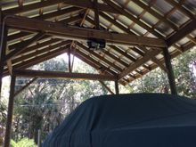 This is a Northern tool winch that has no trouble lifting a big block.