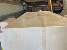 The skin coat on the cockpit part being made for this boat.