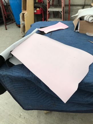 1/4 foam to hide my mistakes
And make it squishy 
