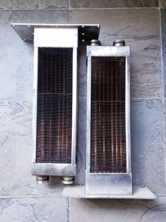 Cupronickel Intercooler Cores with Dyno/Test time only. 