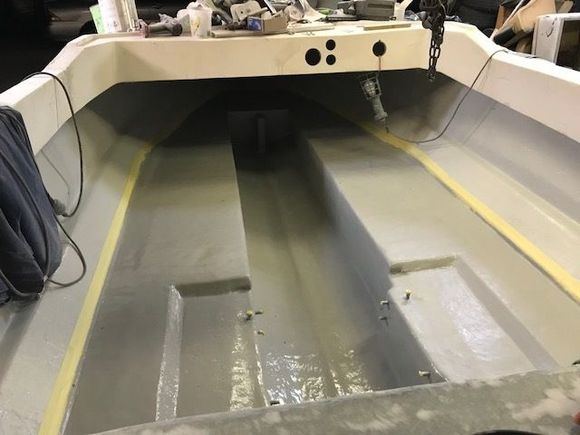 stern looking forward 1930mm wide at seat location