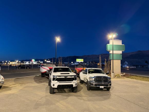 We made it from north Idaho to Ely, NV last night.  Easy haul from here to Havasu.