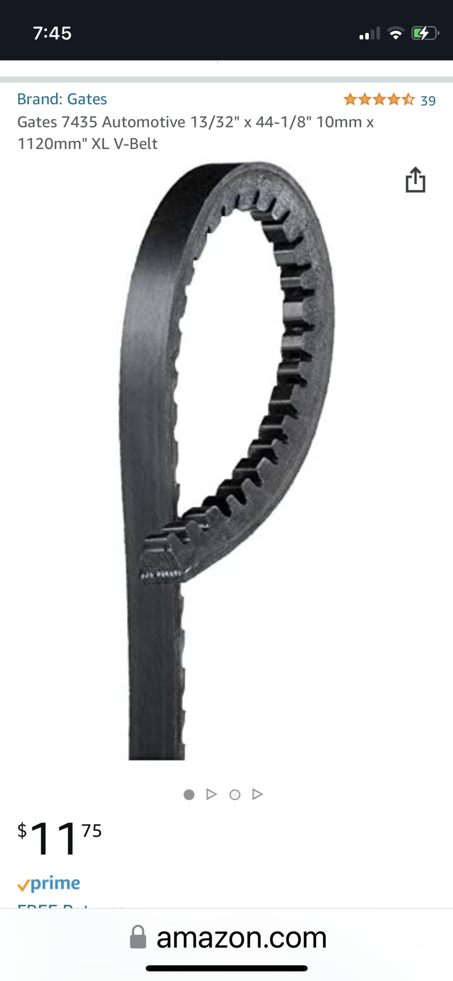 Raw water pump belt squeal... Page 2