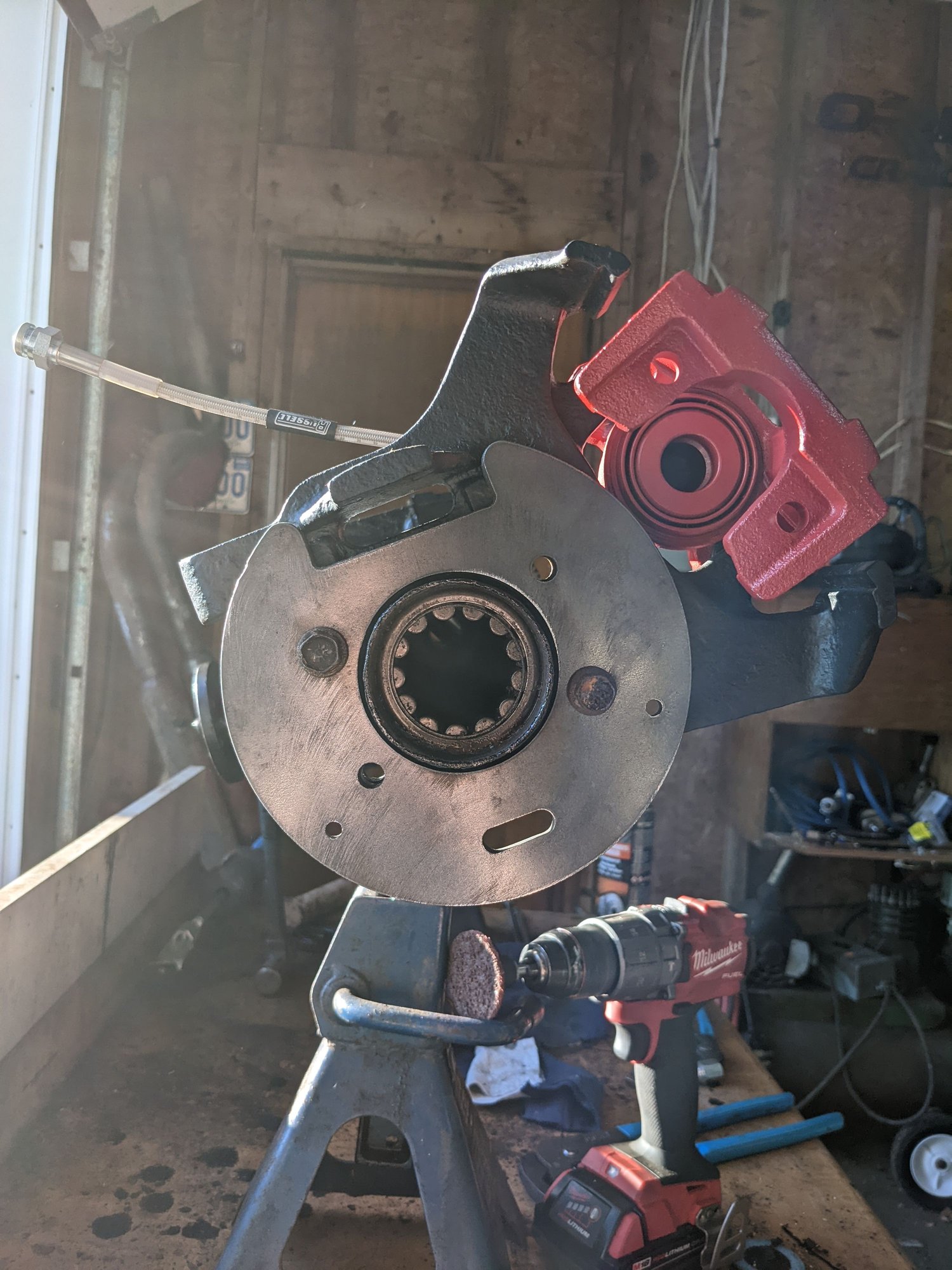 Ford 8.8 disk brake backing plates (explorer / dana 44