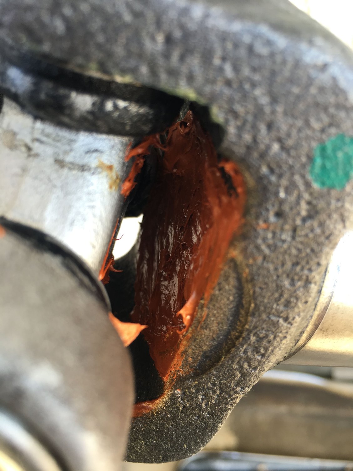 Tranmission fluid leaking from yolk? Forums