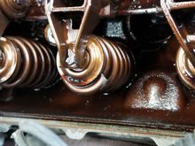 Broken stock spring 200k on stock engine.