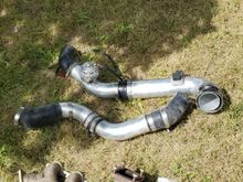 Cold side piping