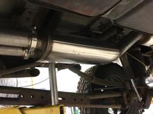 1st muffler with vbands