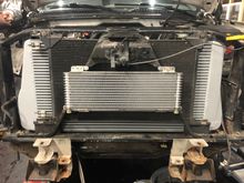 Intercooler and transmission cooler 
