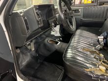 Still gotta find a decent bench seat for the truck or get a Mexican blanket for a seat cover. 