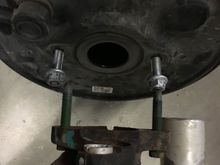 Hydroboost bolt spacing compared to my vacuum booster bolt spacing.